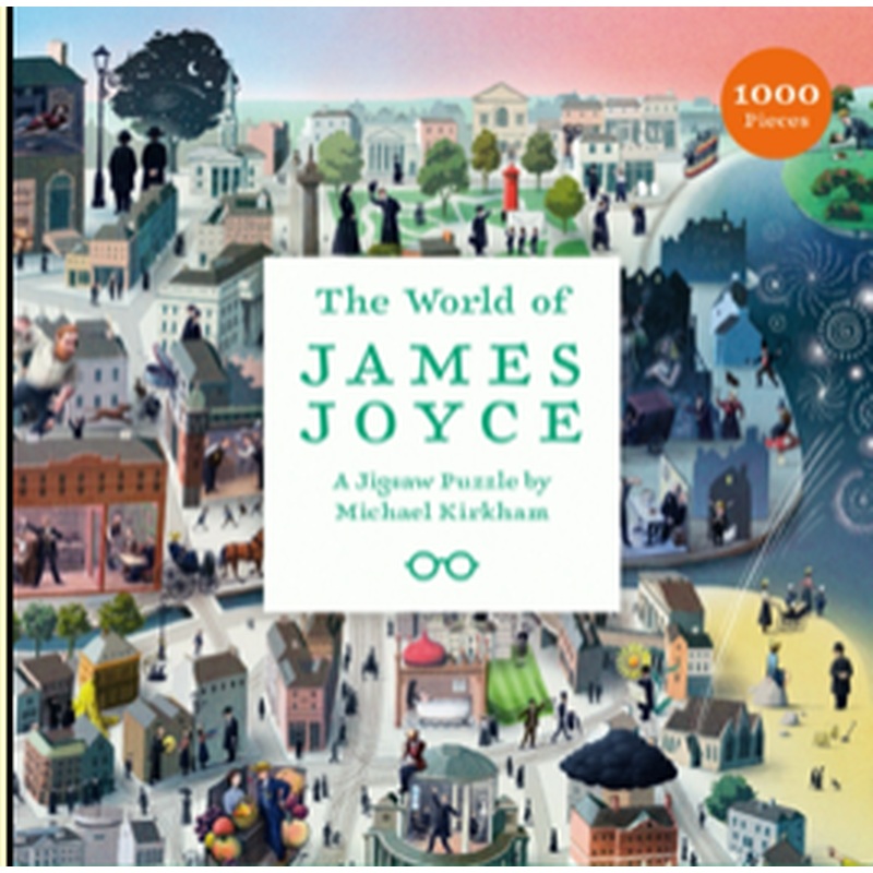 The World of James Joyce and Other Irish Writers 1000 Piece Puzzle