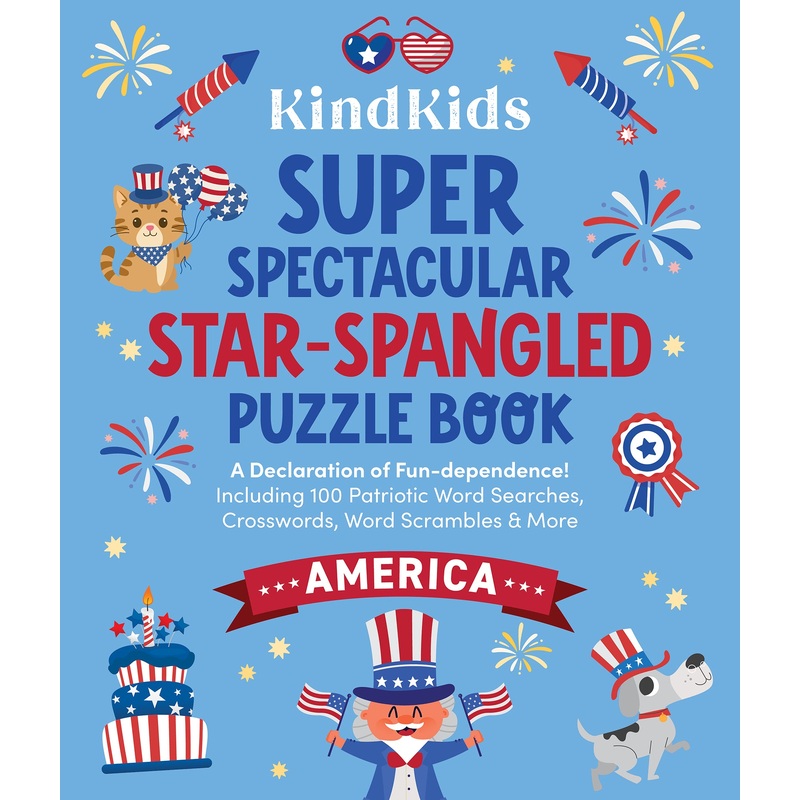 KindKids Super Spectacular Star-Spangled Puzzle Book