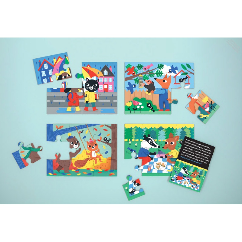Kindness 4-in-a-Box Puzzle Set