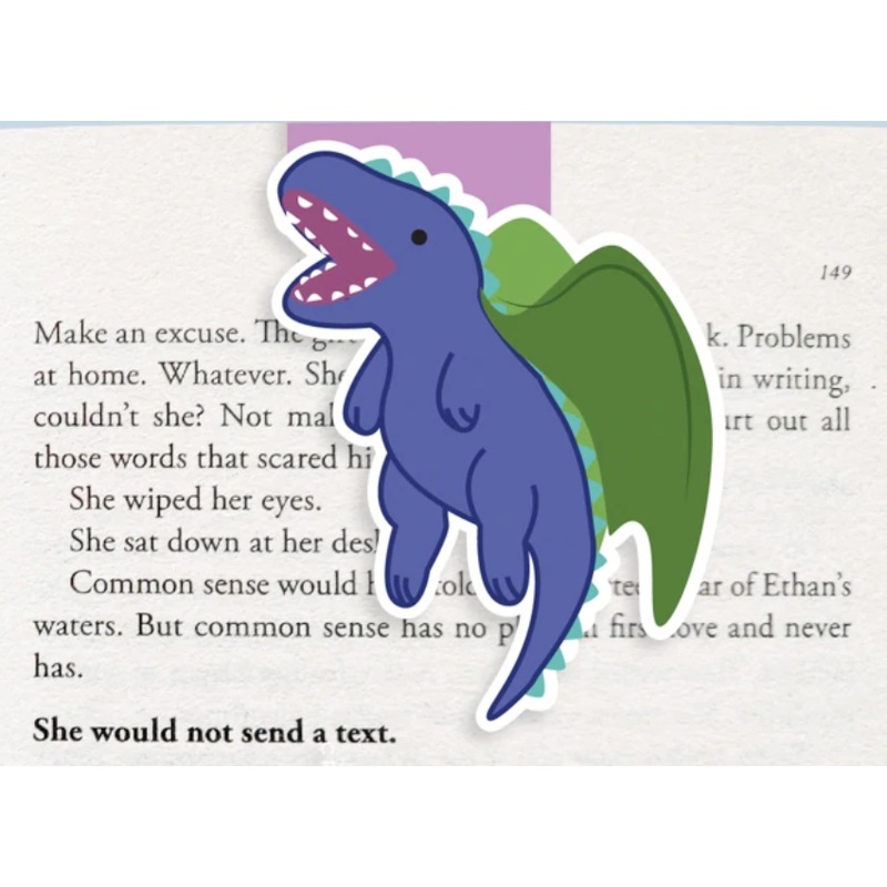 Jumbo Magnetic Bookmarks - Dragon