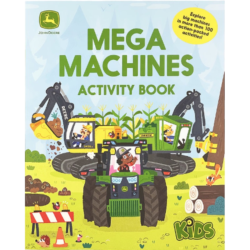 John Deere Mega Machines Activity Book