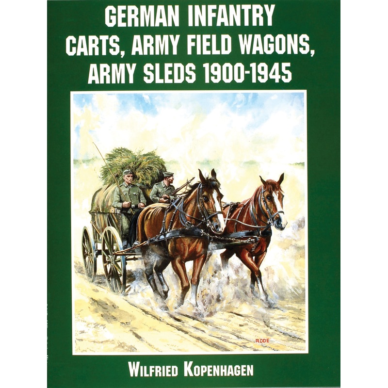 German Infantry Carts, Army Field Wagons, Army Sleds 1900-1945