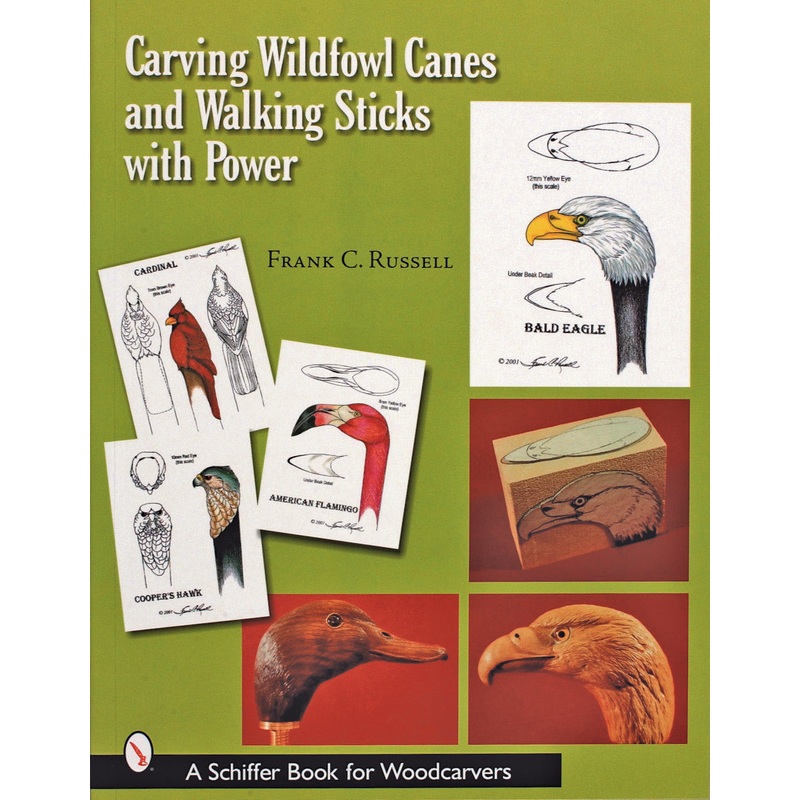 Carving Wildfowl Canes and Walking Sticks with Power