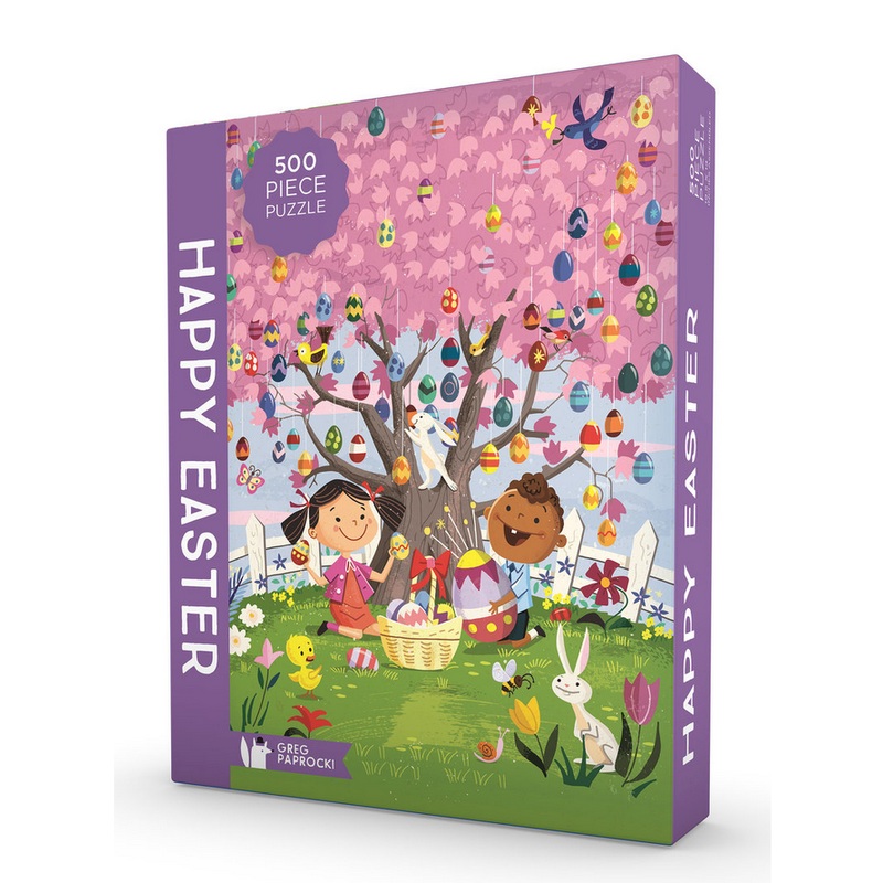 Happy Easter 500 piece puzzle