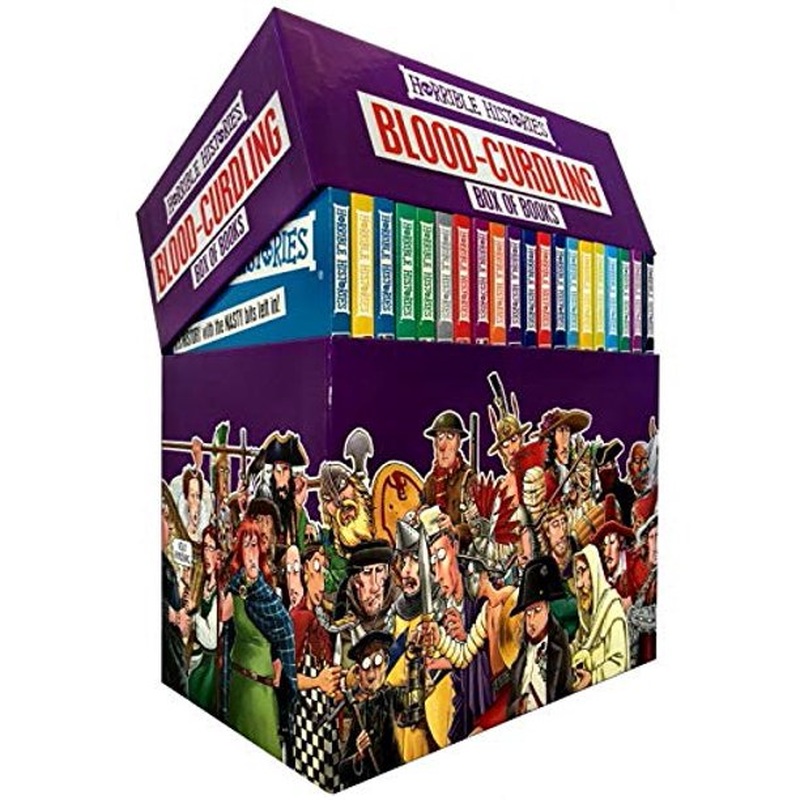 Horrible Histories Blood Curdling Box of Books