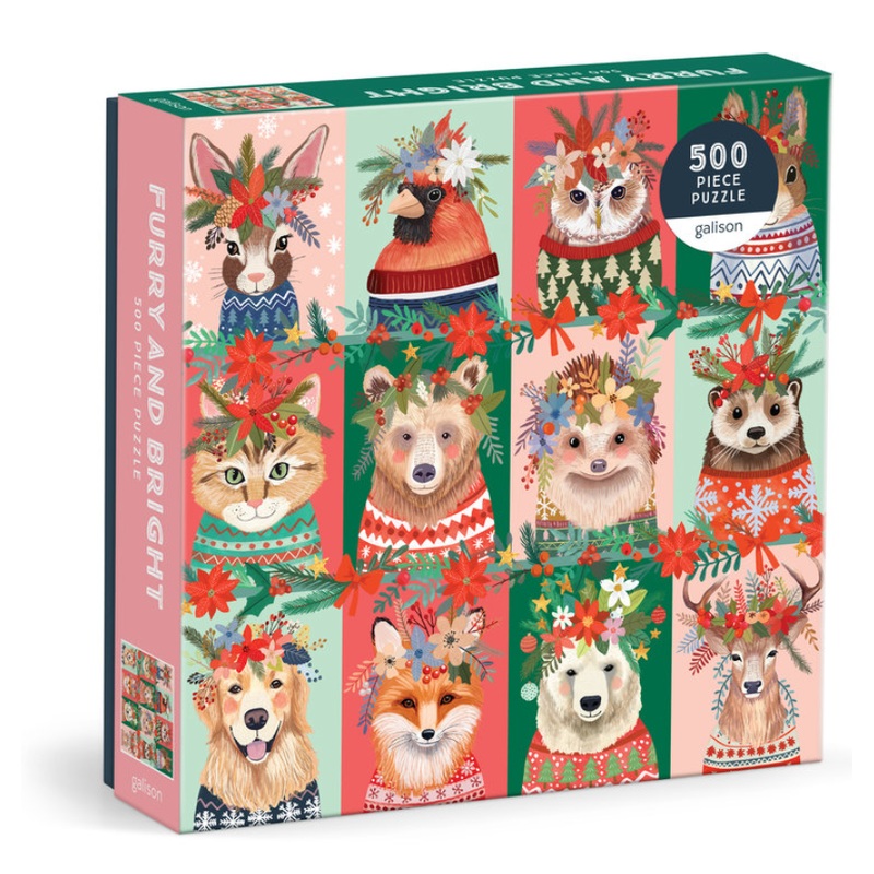 Furry & Bright 500 Piece Puzzle