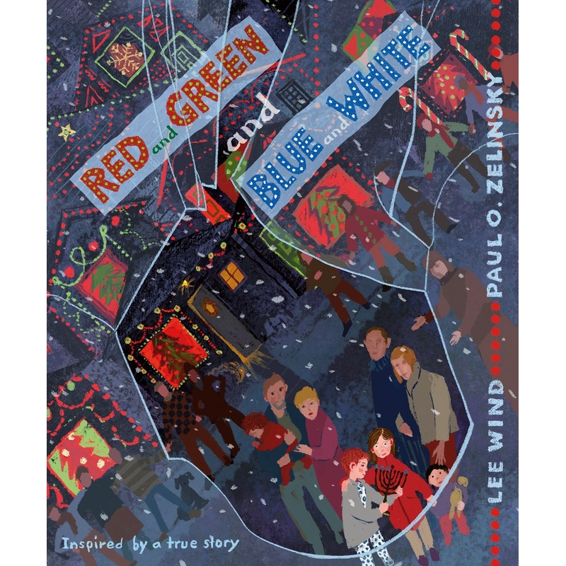 Red and Green and Blue and White