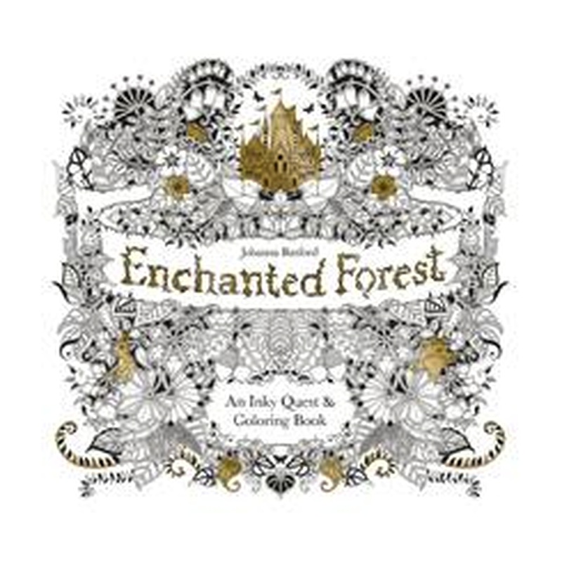Enchanted Forest Colouring Book