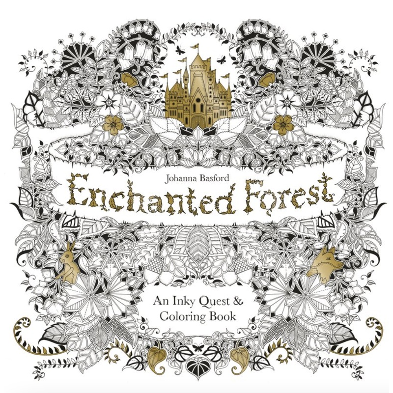 Enchanted Garden Coloring Book