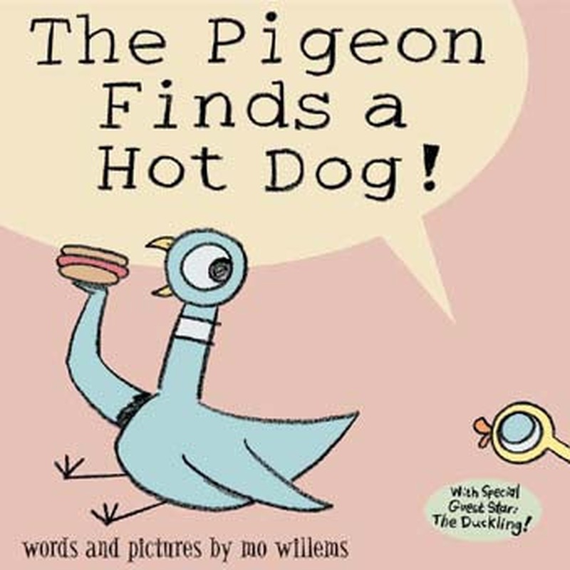 Pigeon Finds a Hot Dog!