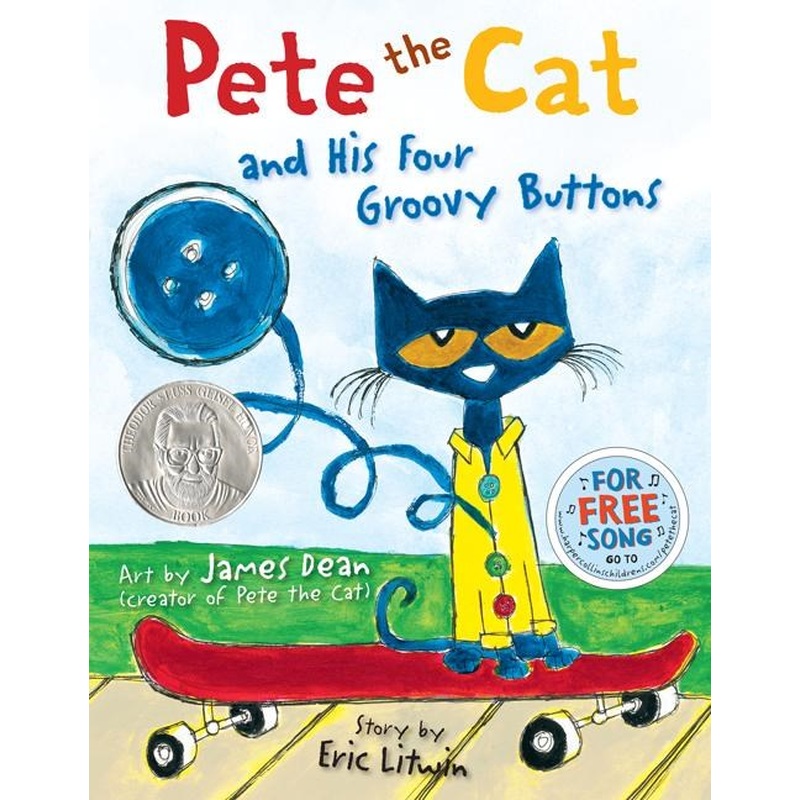 Pete the Cat and His Four Groovy Buttons
