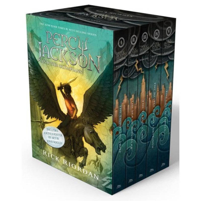 Percy Jackson and the Olympians Paperback Box Set