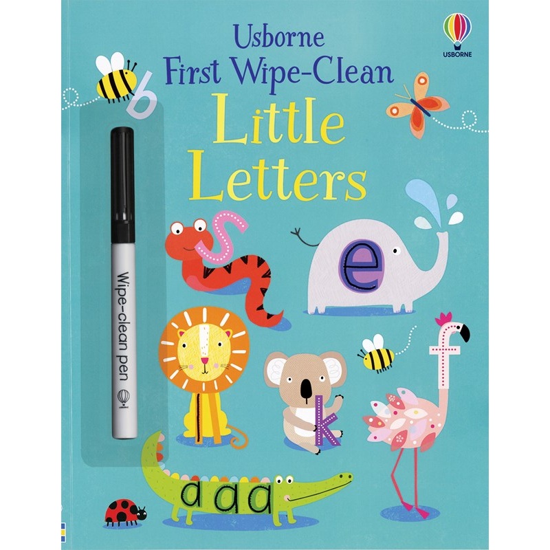 First Wipe-Clean Little Letters