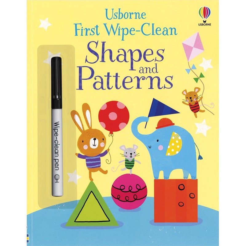 First Wipe-Clean Shapes and Patterns