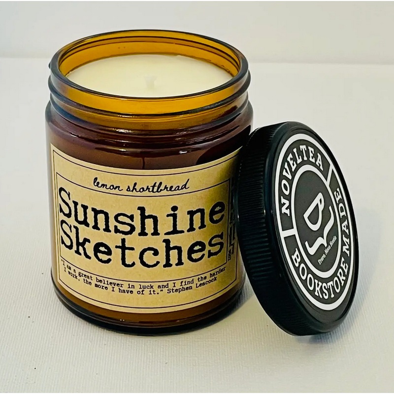 Sunshine Sketches of a Little Town - Lemon Shortbread Scented Candle