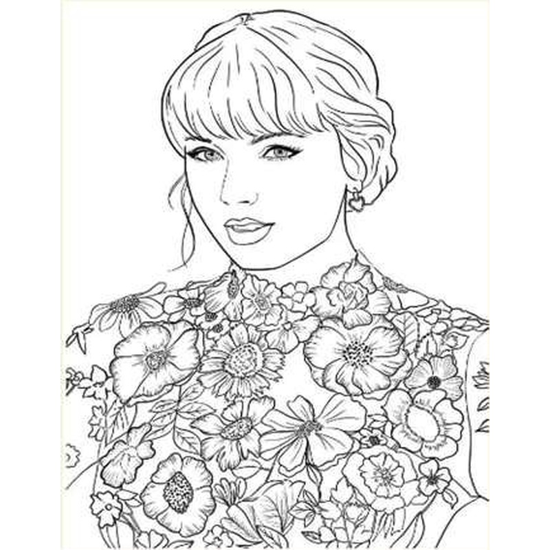 Super Fan-Tastic Taylor Swift Colouring & Activity Book