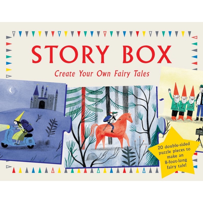 Story Box: Create Your Own Fairy Tales with 20 double-sided Puzzle Pieces