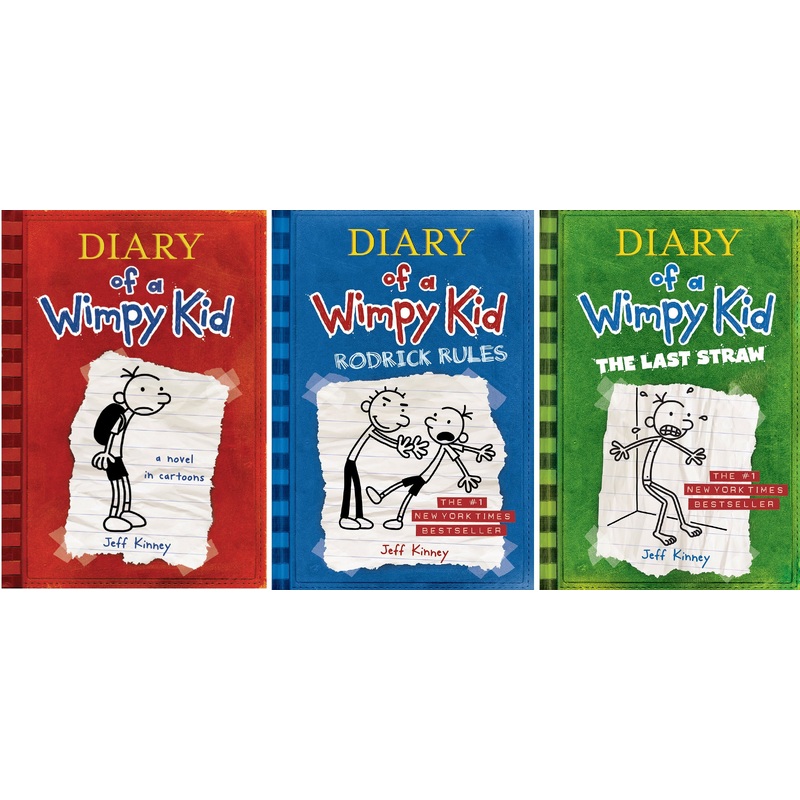 Diary of a Wimpy Kid 3 Book Set (Sale)