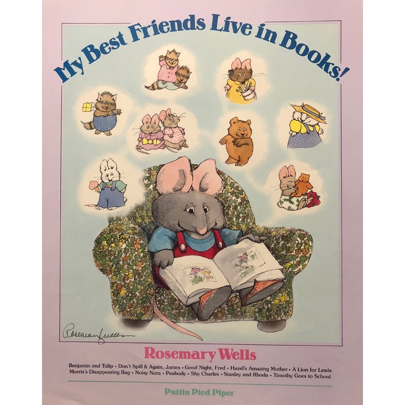 My Best Friends Live in Books