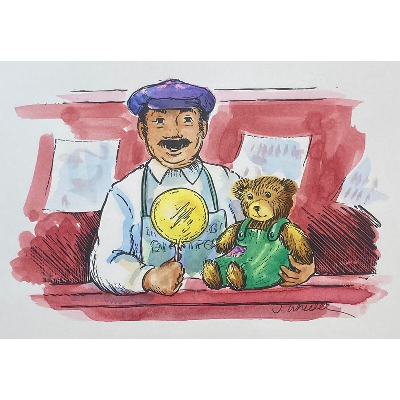 Mr. Gonzales Gave Corduroy a Lollipop