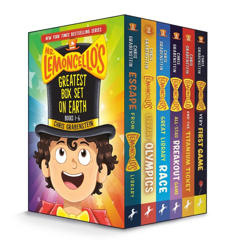 Mr. Lemoncello's Greatest Box Set on Earth: Books 1-6