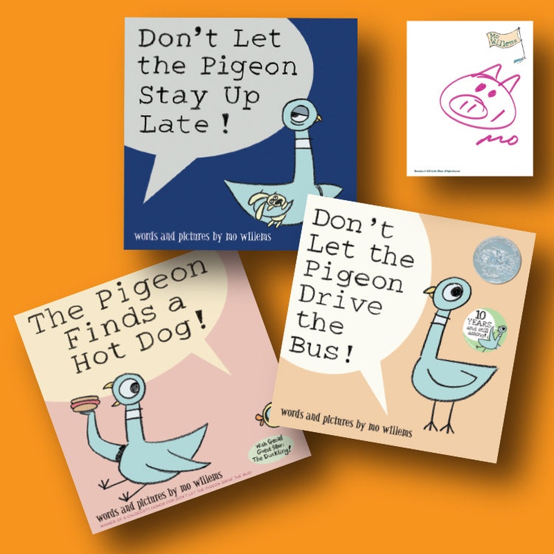 Mo Willems' Pigeon Bundle #1
