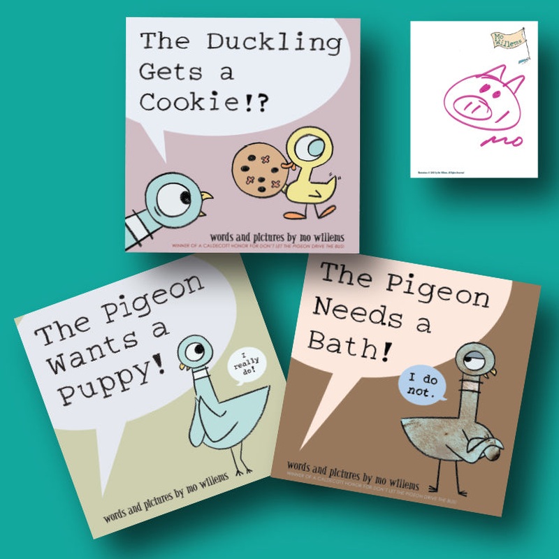 Mo Willems' Pigeon Bundle #2