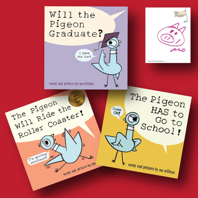 Mo Willems' Pigeon Bundle #3