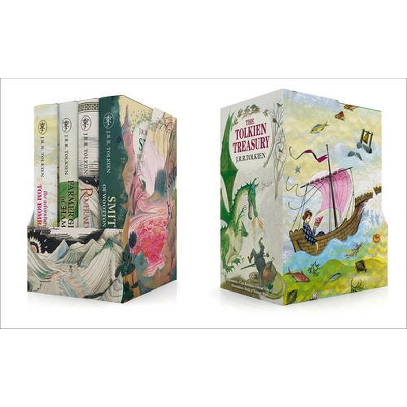 The Tolkien Treasury Set: Roverandom, Farmer Giles of Ham, The Adventures of Tom Bombadil, Smith of Wootton Major