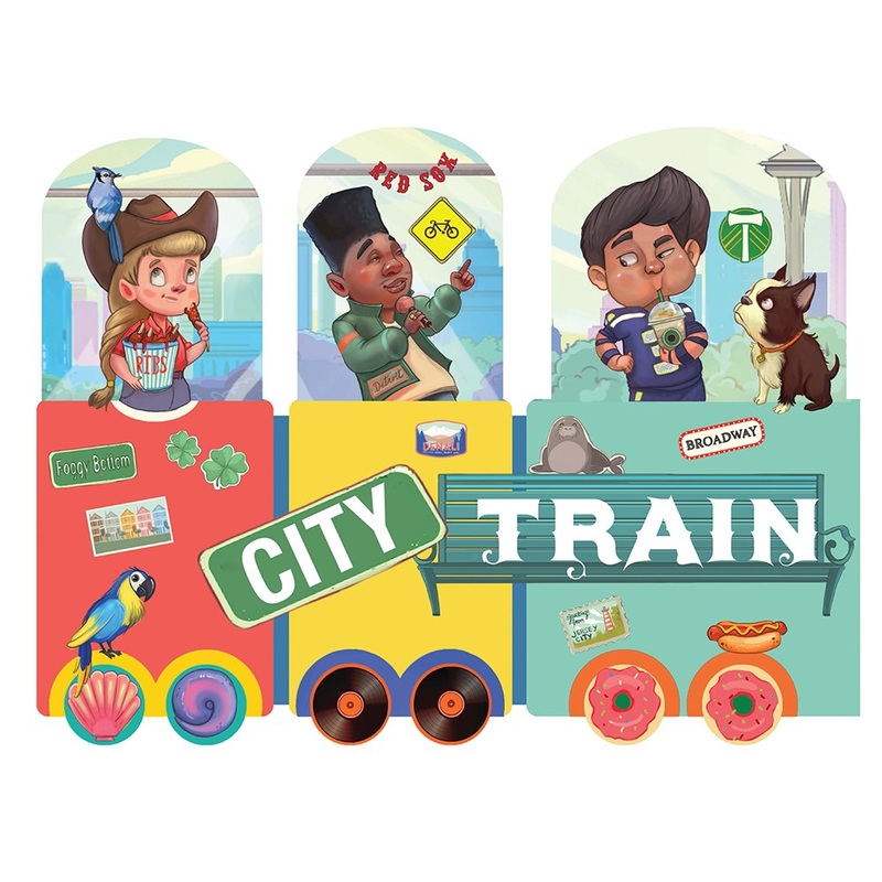 City Train: An Activity Board Book