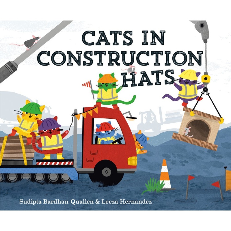Cats in Construction Hats