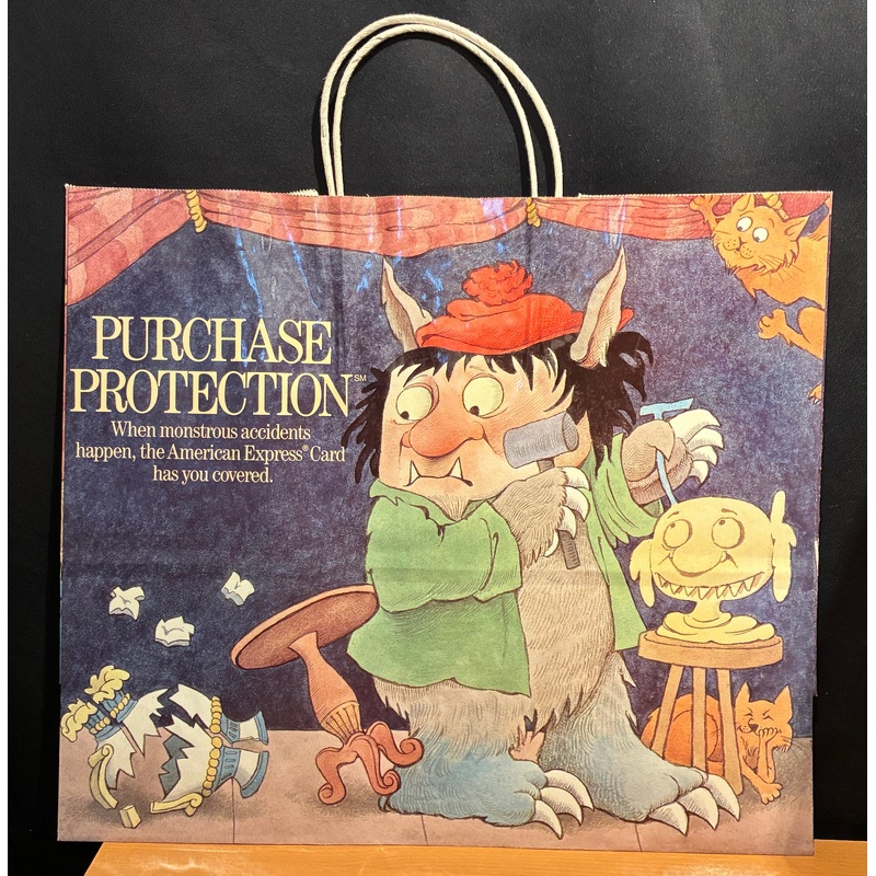 Maurice Sendak American Express Holiday Shopping Bag