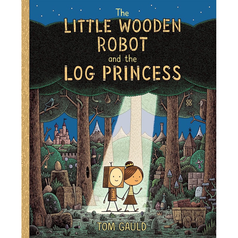 The Little Wooden Robot and the Log Princess