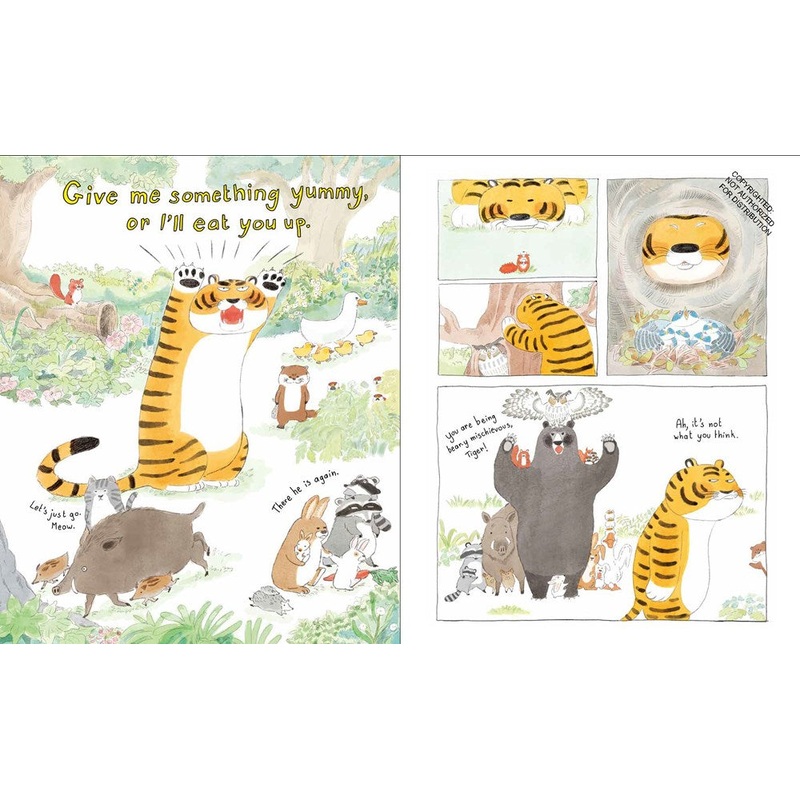 The Legend of Tiger and Tail-Flower