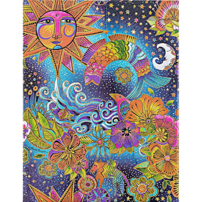 Celestial Magic, Whimsical Creations, Hardcover Journals, Ultra, Lined, Wrap, 144 Pg, 120 GSM