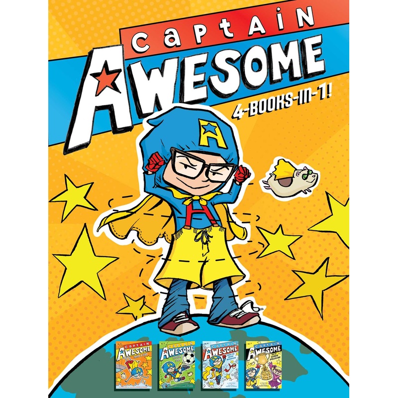 Captain Awesome 4-Books-in-1
