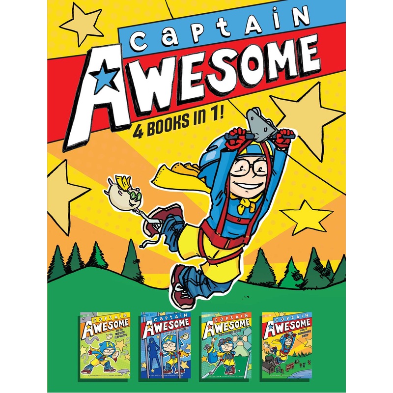 Captain Awesome 4 Books in 1! No. 3