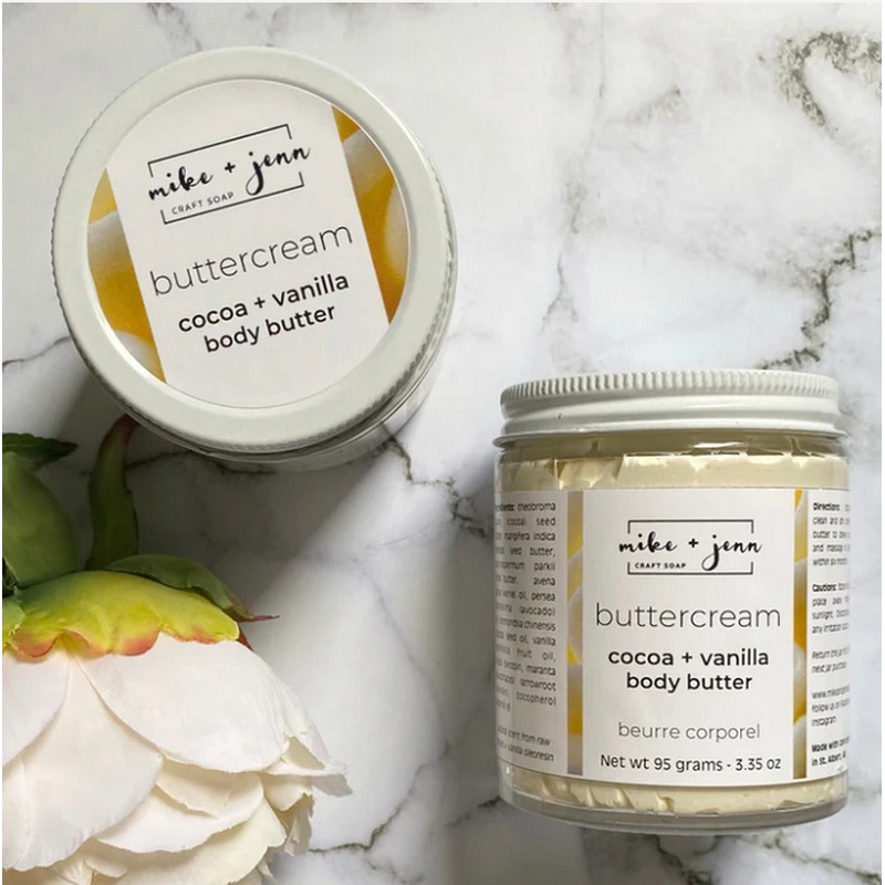 Buttercream: Cocoa + Vanilla Body Butter 3.35 oz