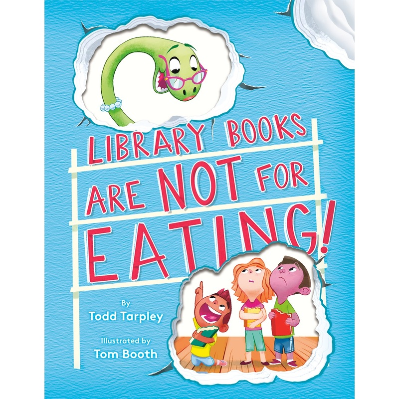 Library Books Are Not For Eating