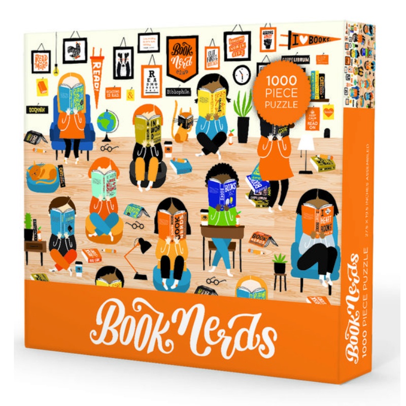 Book Nerds 1000 pc Puzzle