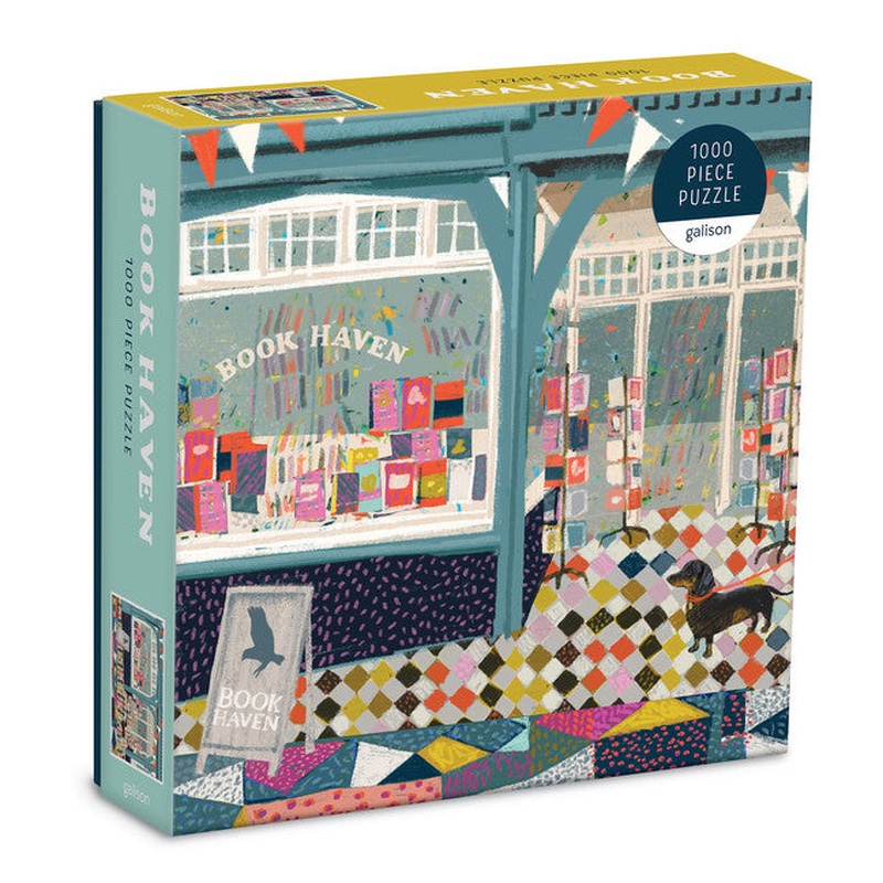 Book Haven 1000 Piece Puzzle