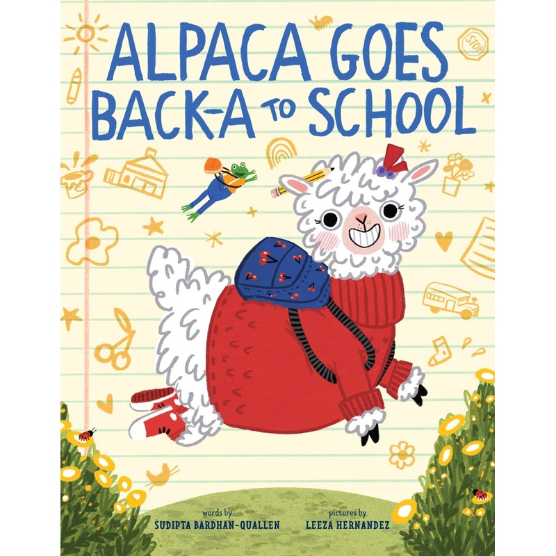 Alpaca Goes Back-a to School