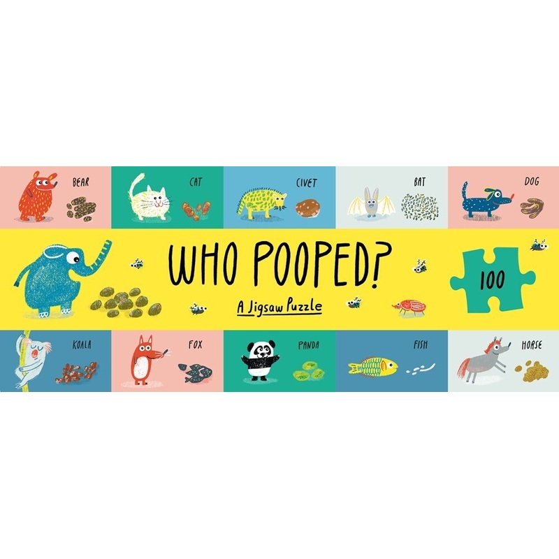 Who Pooped? 100 Piece Puzzle