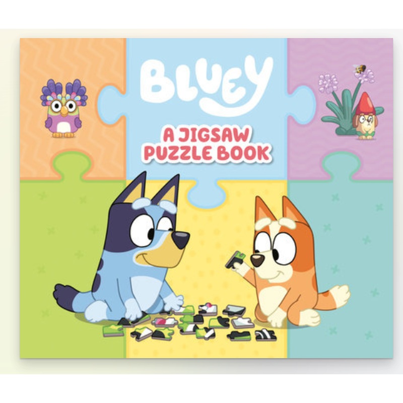 Bluey: a Jigsaw Puzzle Book