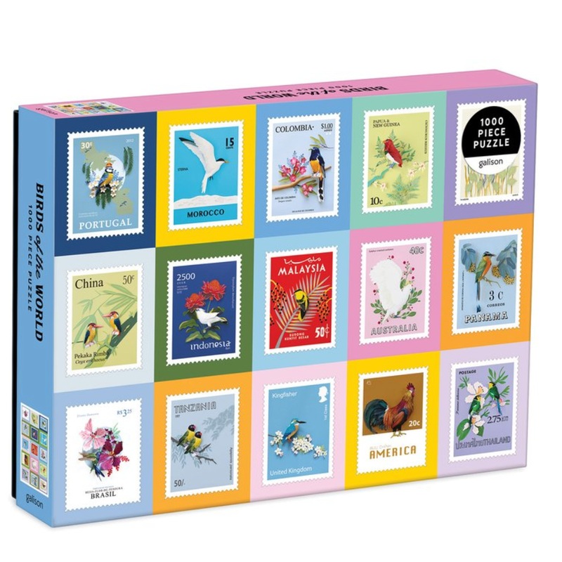 Birds of the World 1000 Piece Puzzle